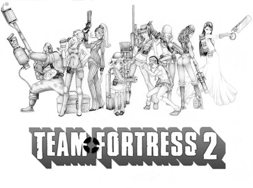 Team Fortress 2 - Скаут-девушка