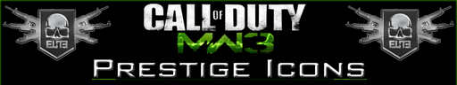 Call Of Duty: Modern Warfare 3 - Уровни престижа