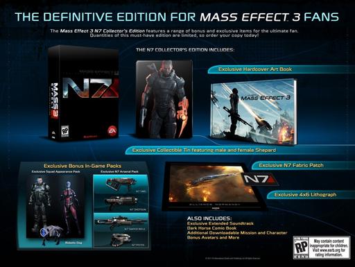 Mass Effect 3 - Жнецы на таможне, коллекционное издание задержится. [UPD: Или нет?]